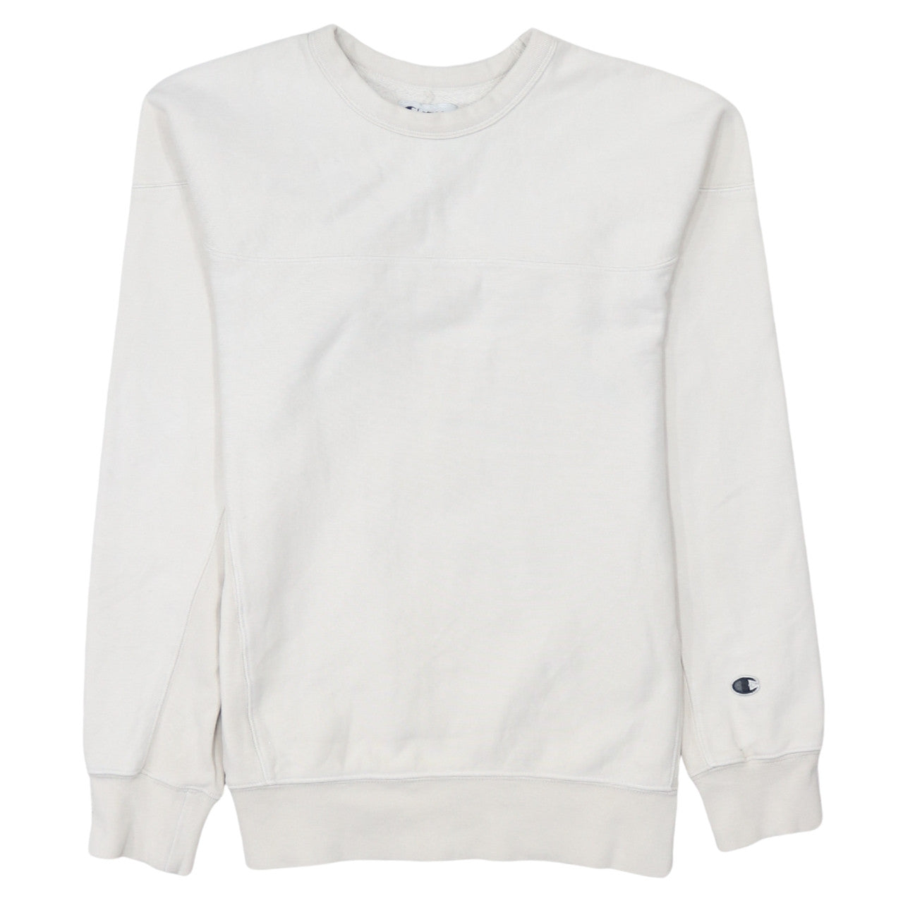 Champion Men's White XS Crew Neck Pullover Sweatshirt