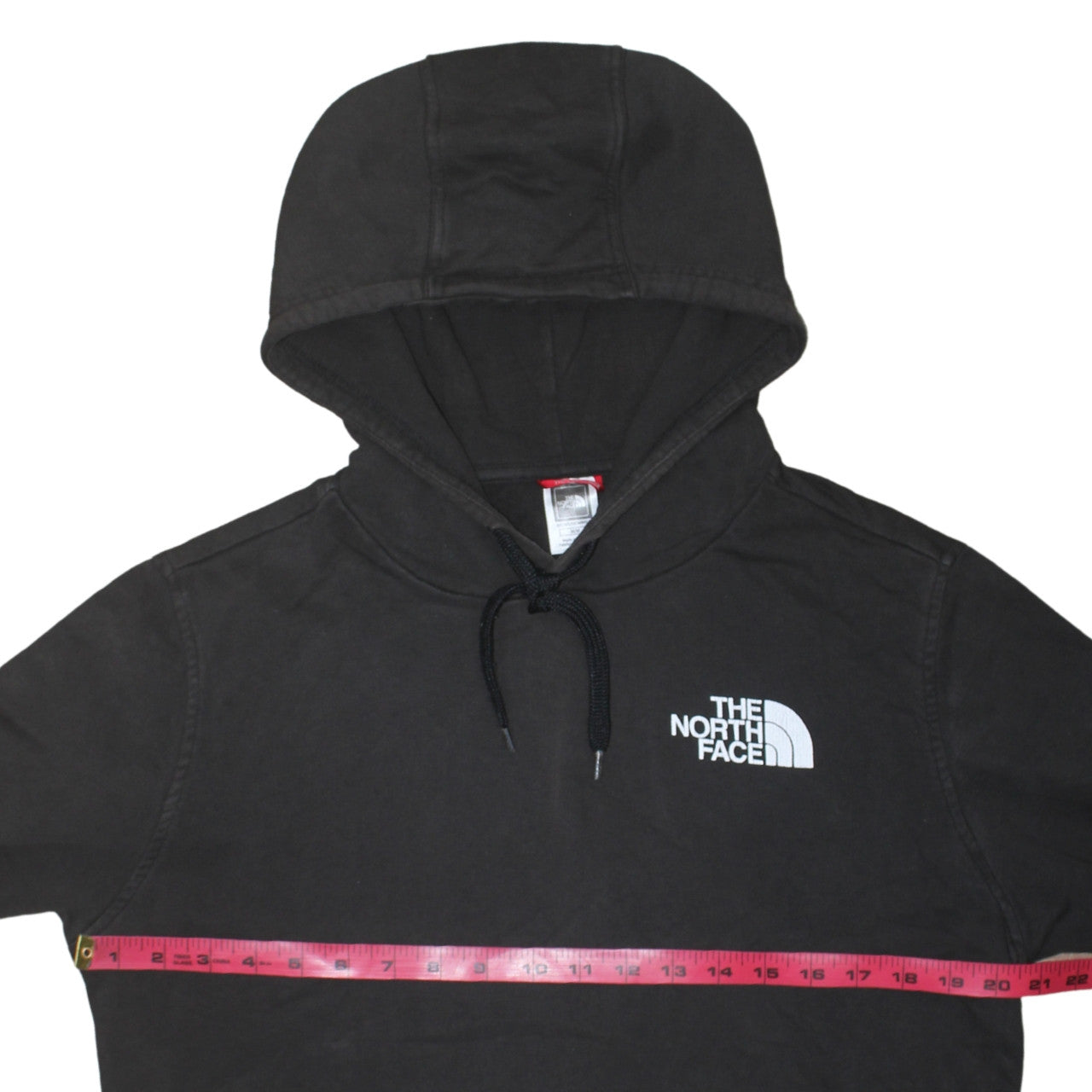 The North Face Men's Black Pullover Hoodie M Graphic Korea