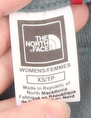 The North Face Womens Blue XS Pullover Sweatshirt Cotton Crew Neck