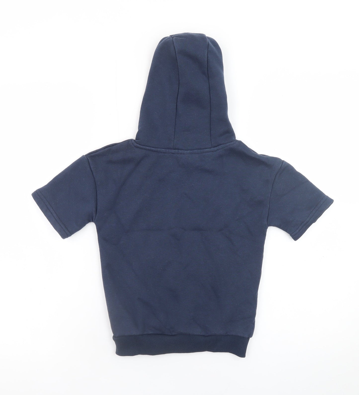 Ellesse Boys Blue Short Sleeve Pullover Hoodie Size 5-6 Years