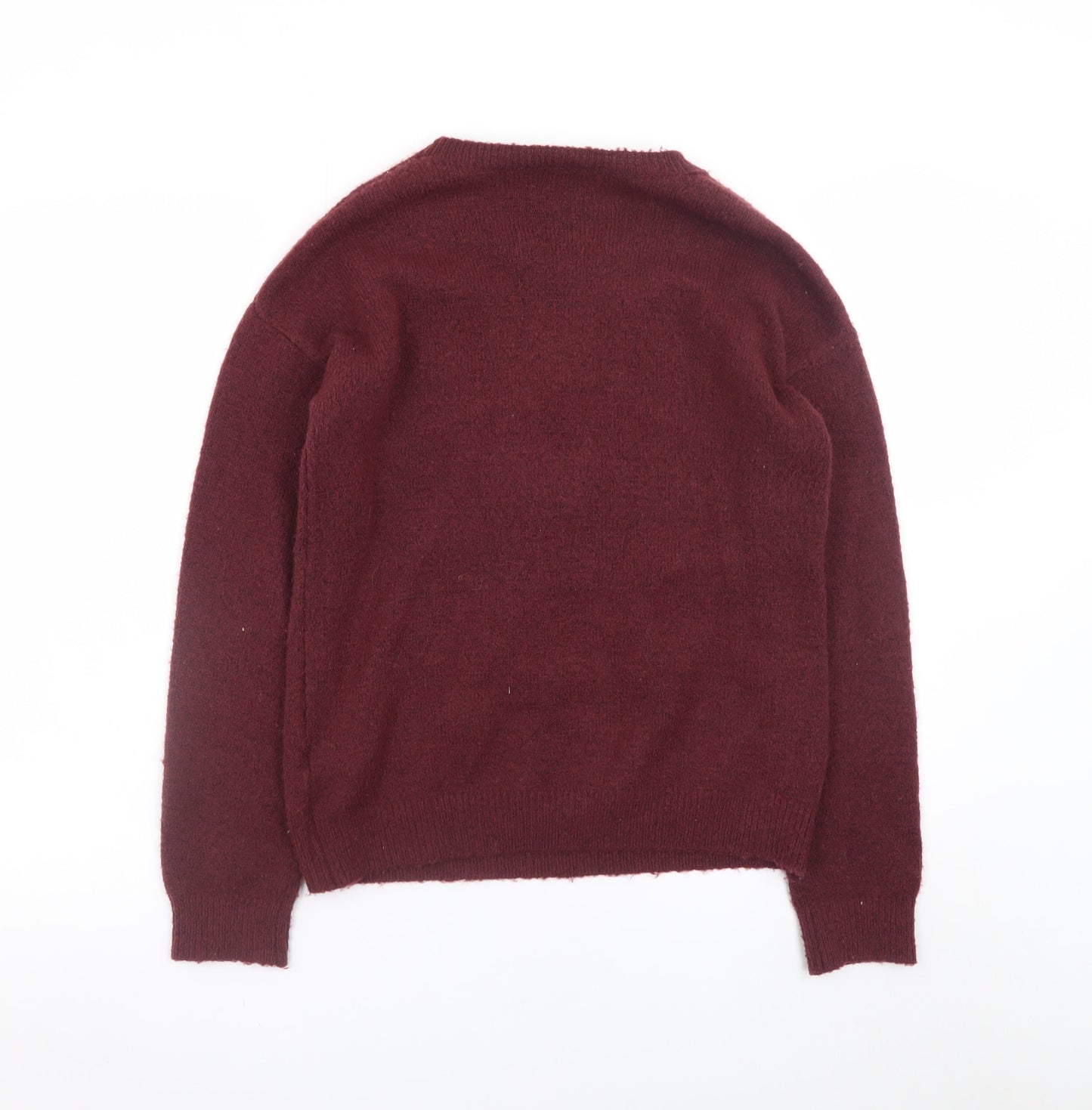 Harry Potter Women’s Red Crew Neck Pullover Jumper 2XS