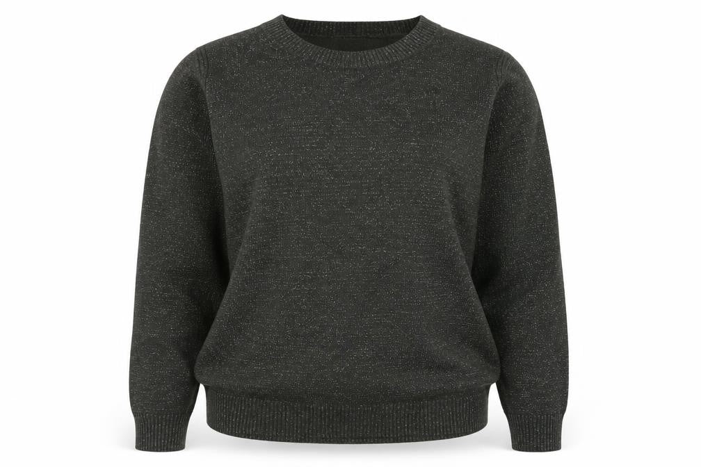 Marks and Spencer Women’s Green Crew Neck Acrylic Knit Jumper M