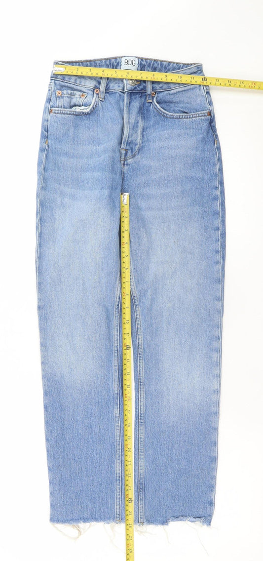 BDG Urban Outfitters Womens Blue Dillon Straight Jeans W26 L32