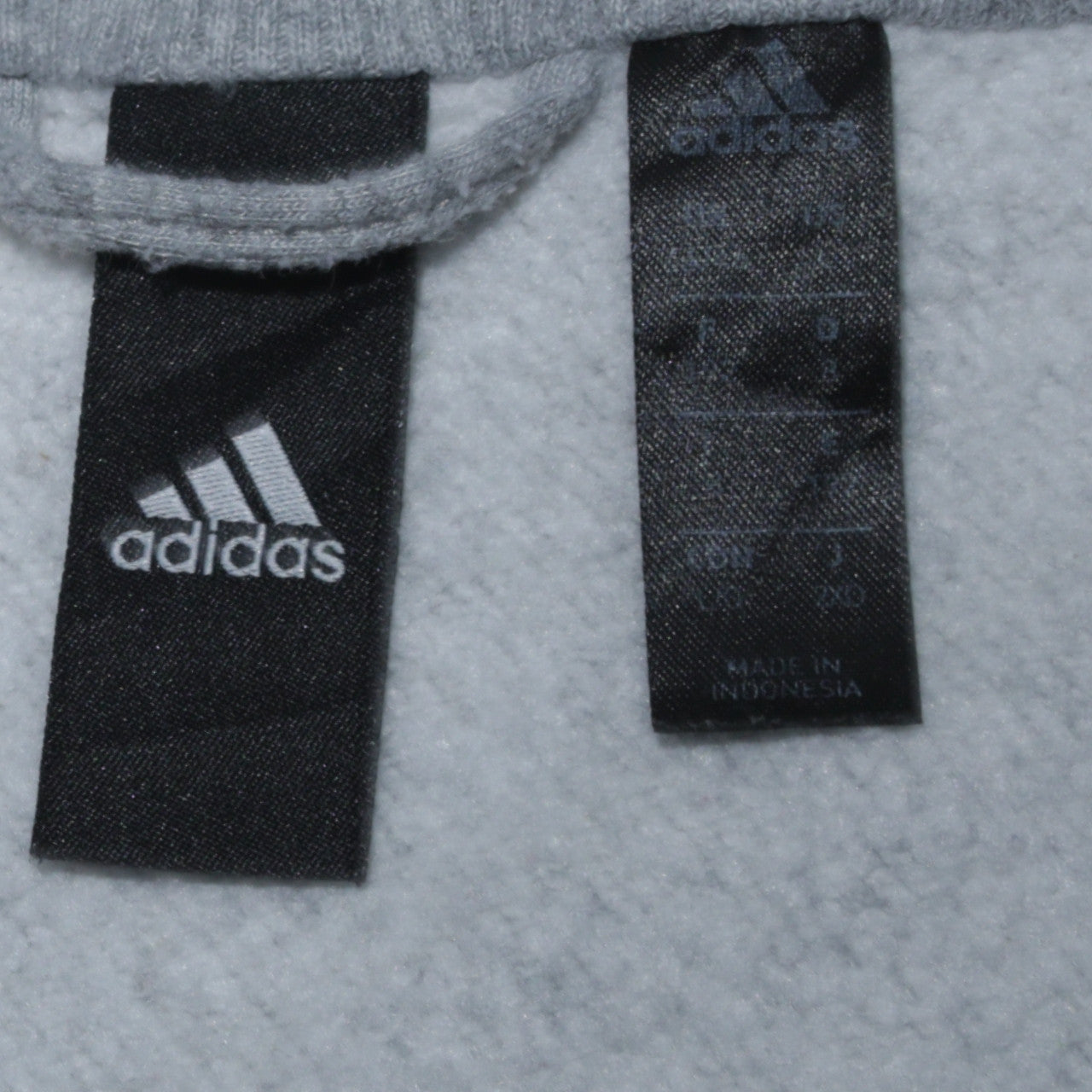 Adidas Mens Grey Blue Track Jacket Size L Full Zip Activewear