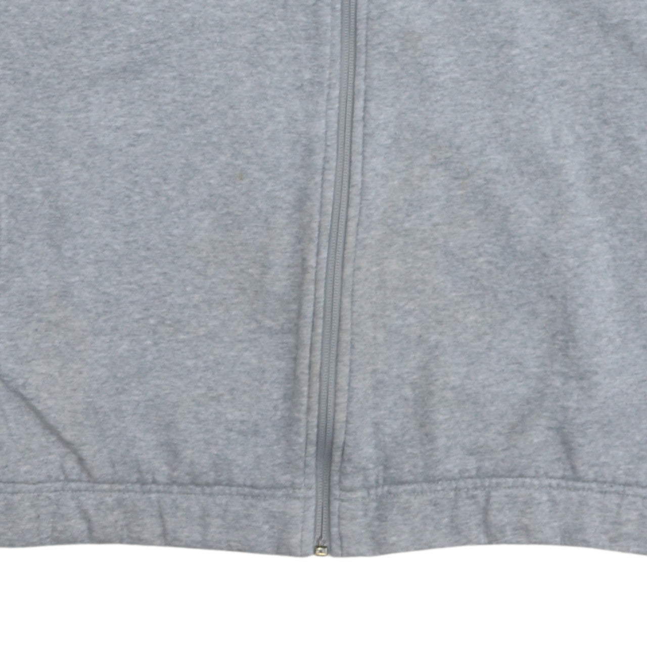 Adidas Mens Grey Blue Track Jacket Size L Full Zip Activewear