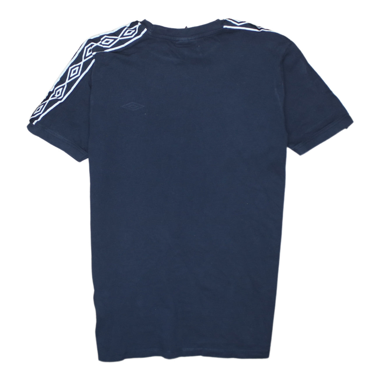 Umbro Men’s Blue Short Sleeve Crew Neck Cotton Sports T-Shirt Size M