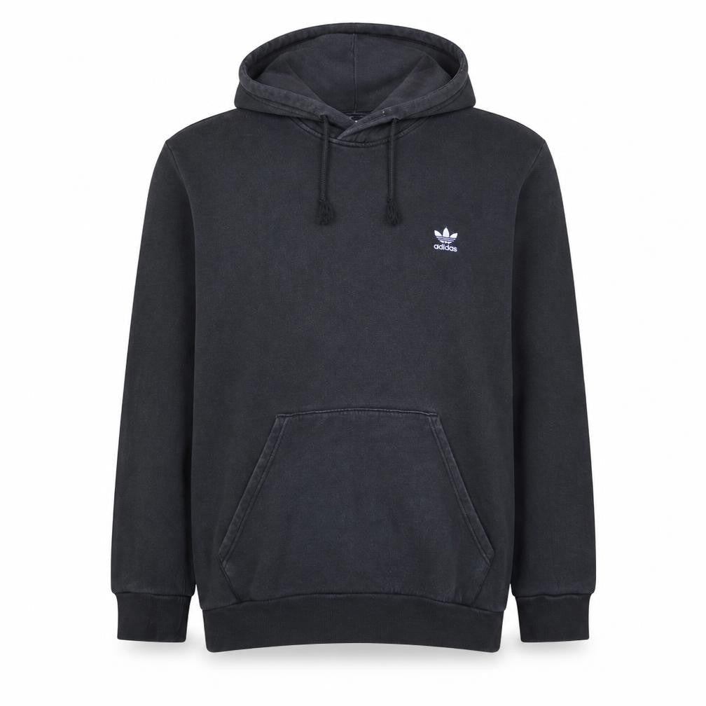 Adidas Mens Black XL Pullover Hoodie Fleece Sweatshirt
