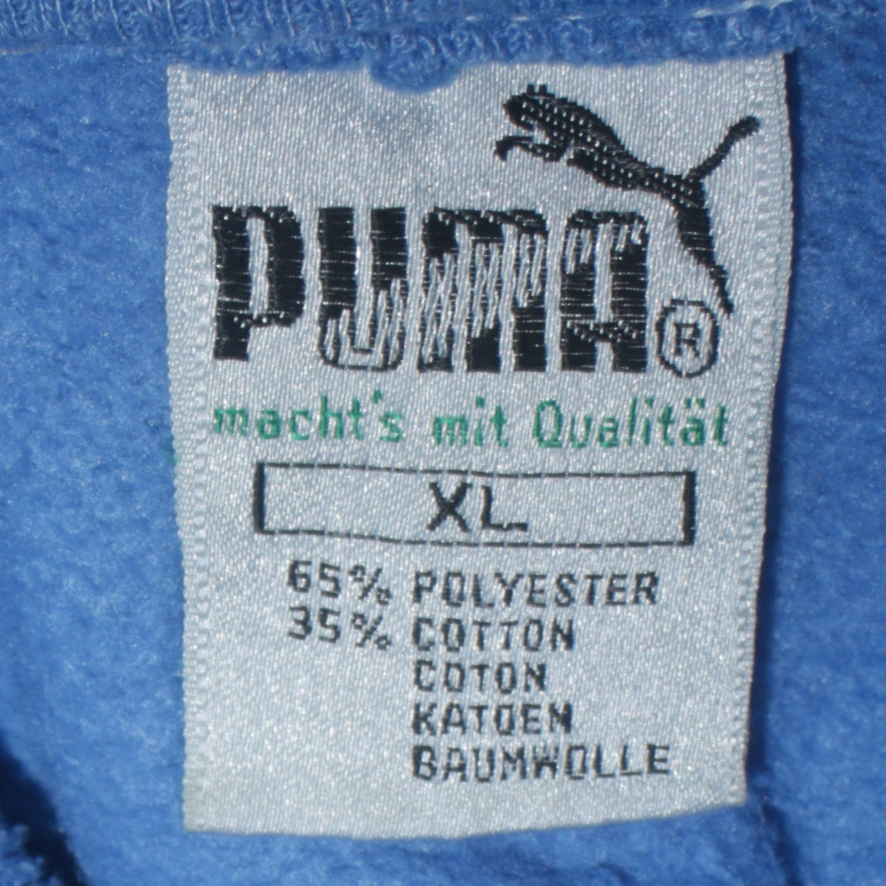 Puma Women Blue XL Expedition Functional Wear Sweatshirt Pullover