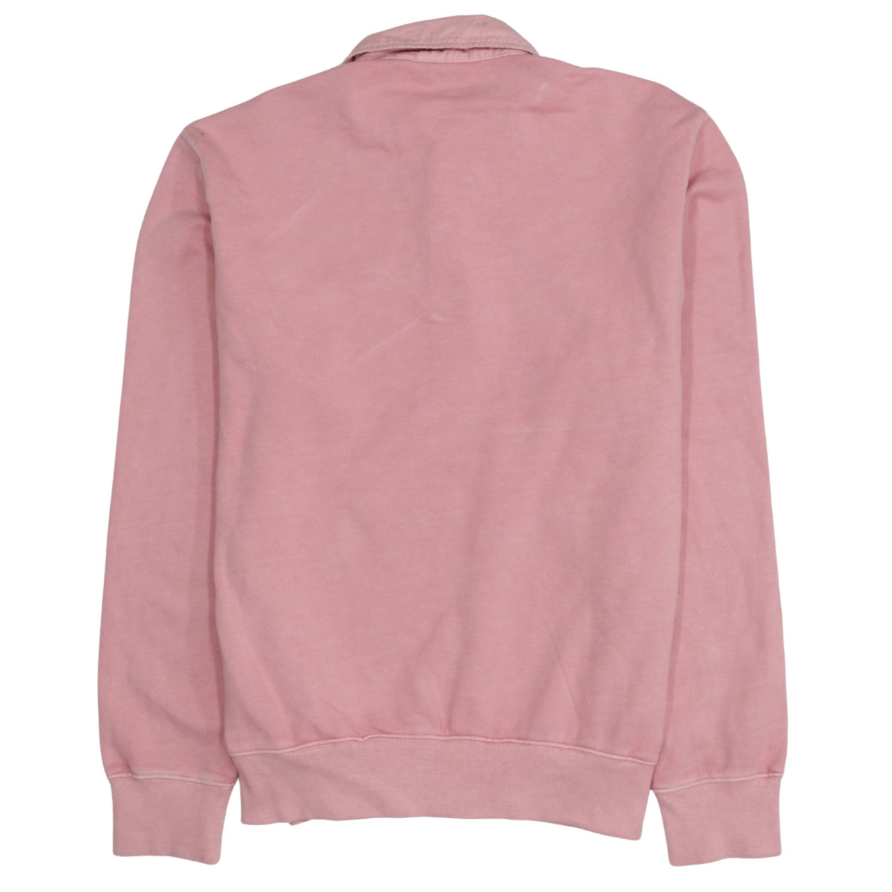 Carhartt Men’s Pink Collared Henley Sweatshirt Size S
