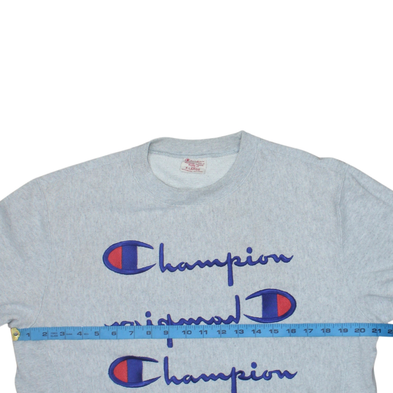 Champion Men Grey XL Reverse Weave Pullover Sweatshirt