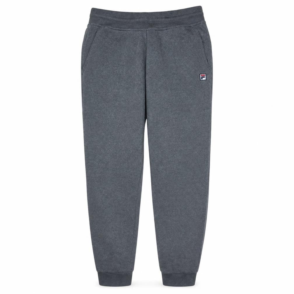 Fila Men's Grey Jogger Sweatpants M Regular Fit Elastic Waist