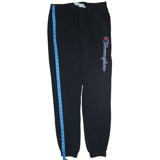 Champion Boys Black 2XL Sweatpants Jogger Trousers with Logo Embroidery