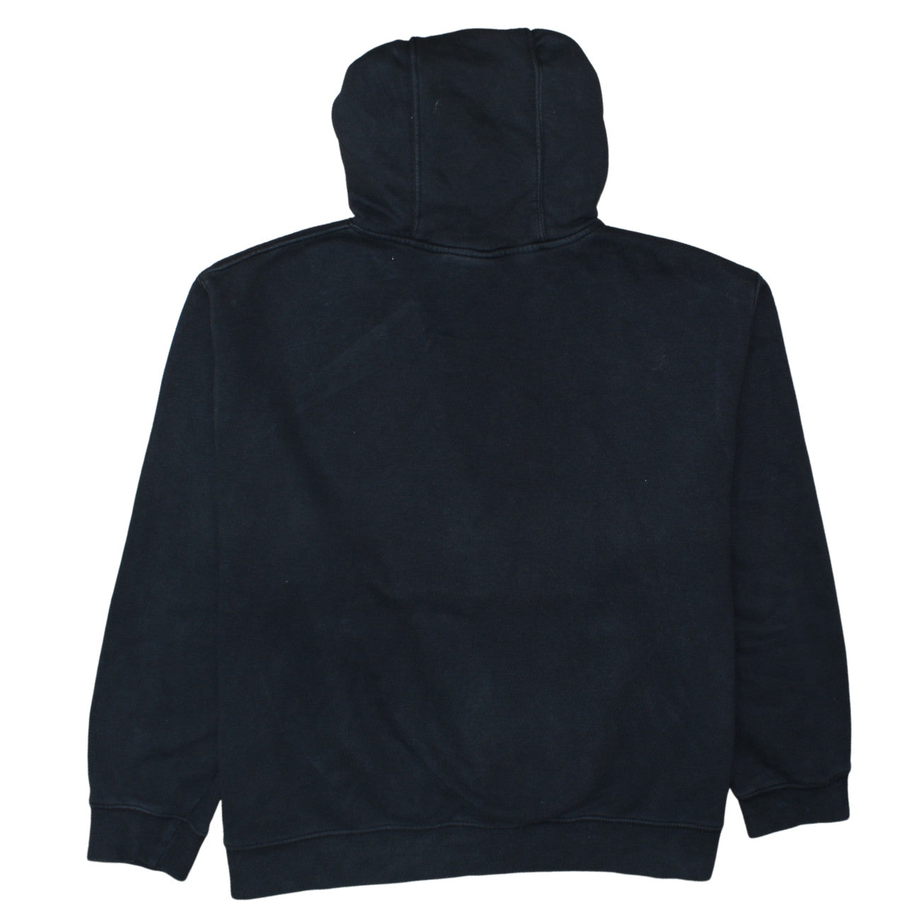 Nike Women Black XXL Pullover Hoodie Sweatshirt Cotton Blend