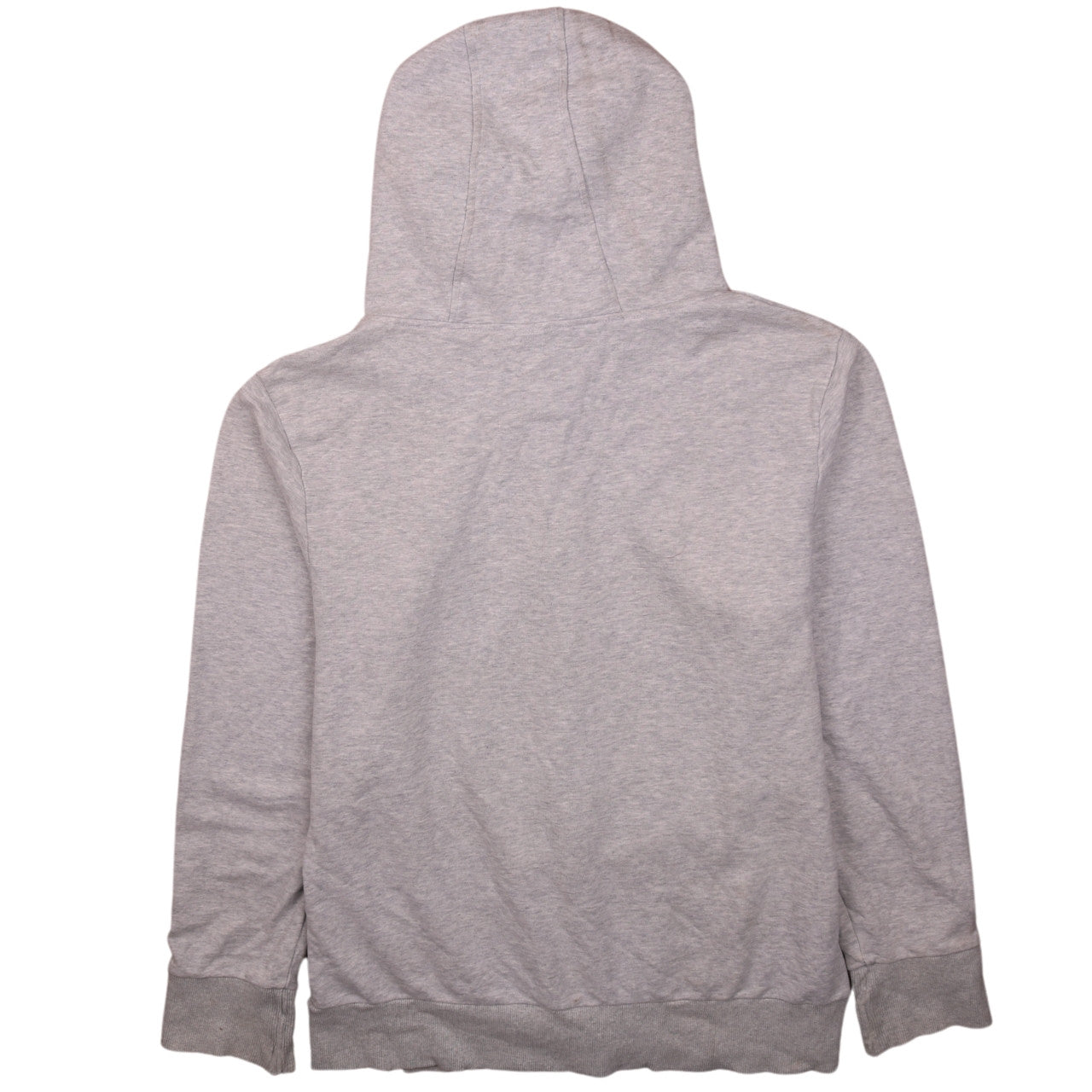 Adidas Mens Grey Full Zip Hoodie XL Regular Fit Lightweight