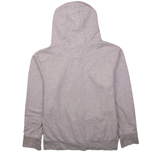 Adidas Mens Grey Full Zip Hoodie XL Regular Fit Lightweight