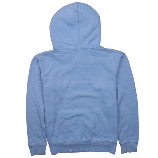 Champion Women’s Blue Pullover Hoodie Medium Logo Sweatshirt