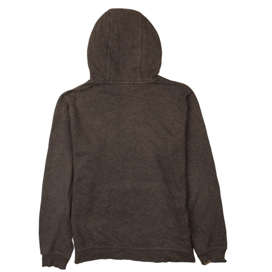 Nike Men's Brown Pullover Hoodie Medium Fleece Logo Sportswear