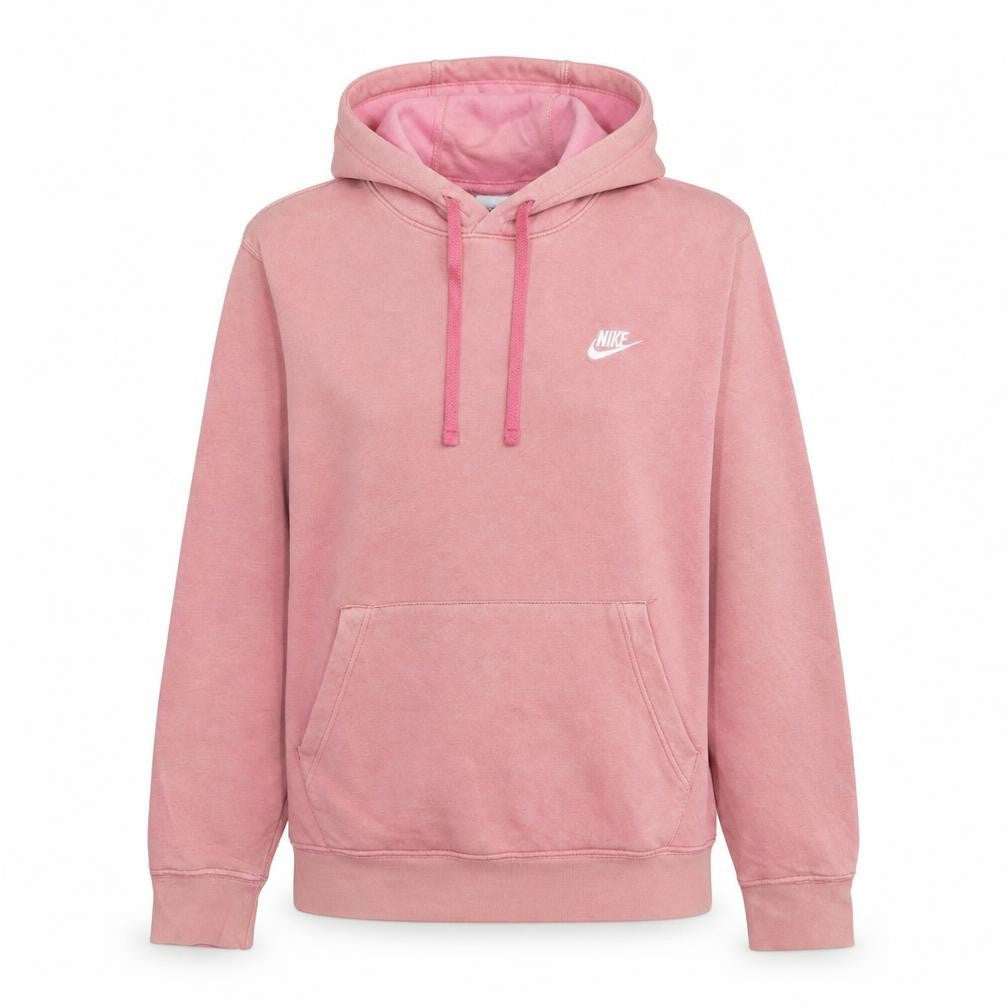 Nike Women Pink Pullover Hoodie Small Hooded Sweatshirt