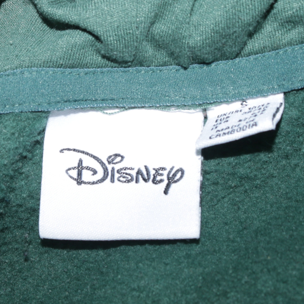 Disney Women's Green Winnie the Pooh Pullover Hoodie Size S