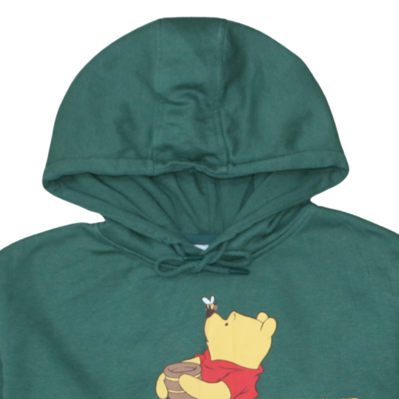 Disney Women's Green Winnie the Pooh Pullover Hoodie Size S