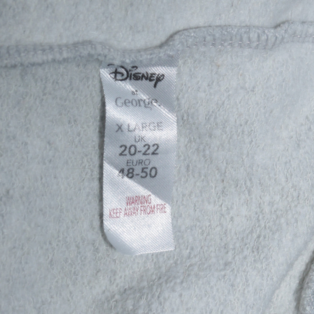 Additional view of Disney at George girls’ grey minnie mouse animal print pullover sweatshirt xl