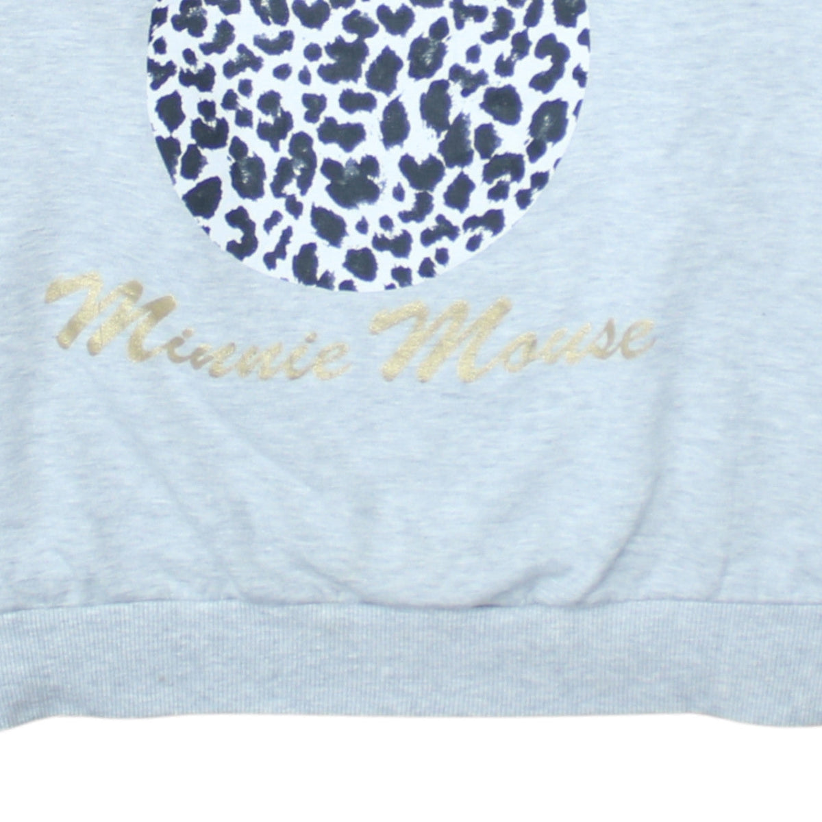 Additional view of Disney at George girls’ grey minnie mouse animal print pullover sweatshirt xl