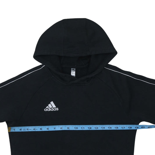Adidas Men's Black Pullover Hoodie Small Fleece Sportswear