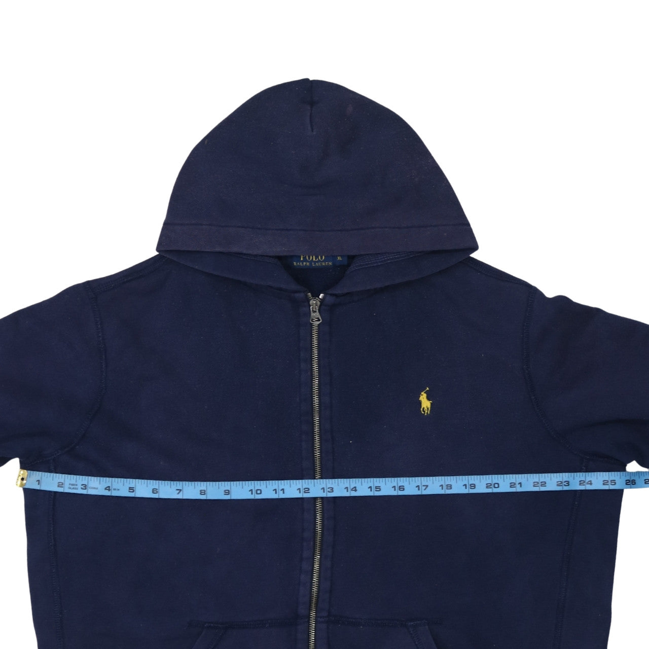Polo Ralph Lauren Men’s Blue Full Zip Hoodie XL Classic Fit
