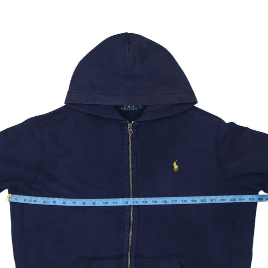 Polo Ralph Lauren Men’s Blue Full Zip Hoodie XL Classic Fit