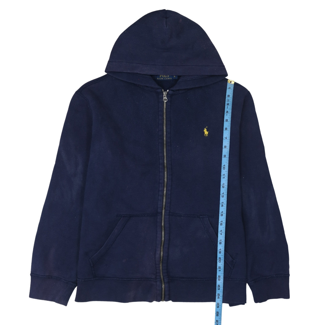 Polo Ralph Lauren Men’s Blue Full Zip Hoodie XL Classic Fit