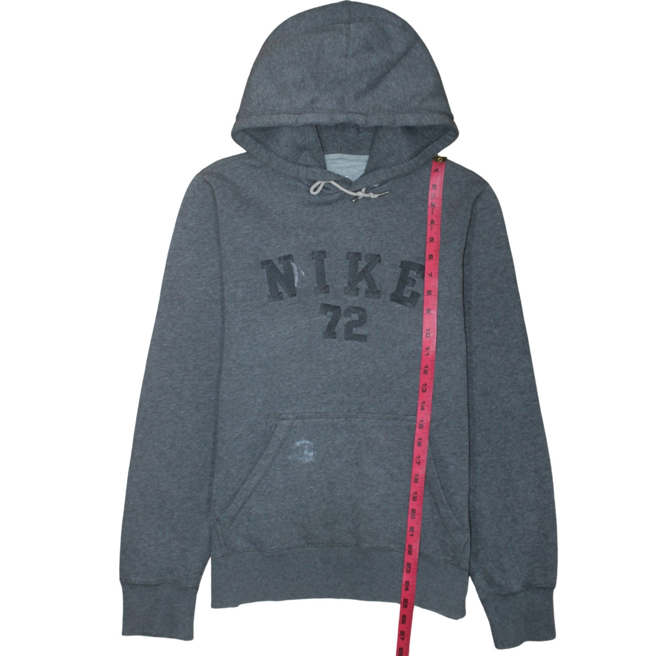 Nike Men's Grey Pullover Hoodie S Fleece Sportswear
