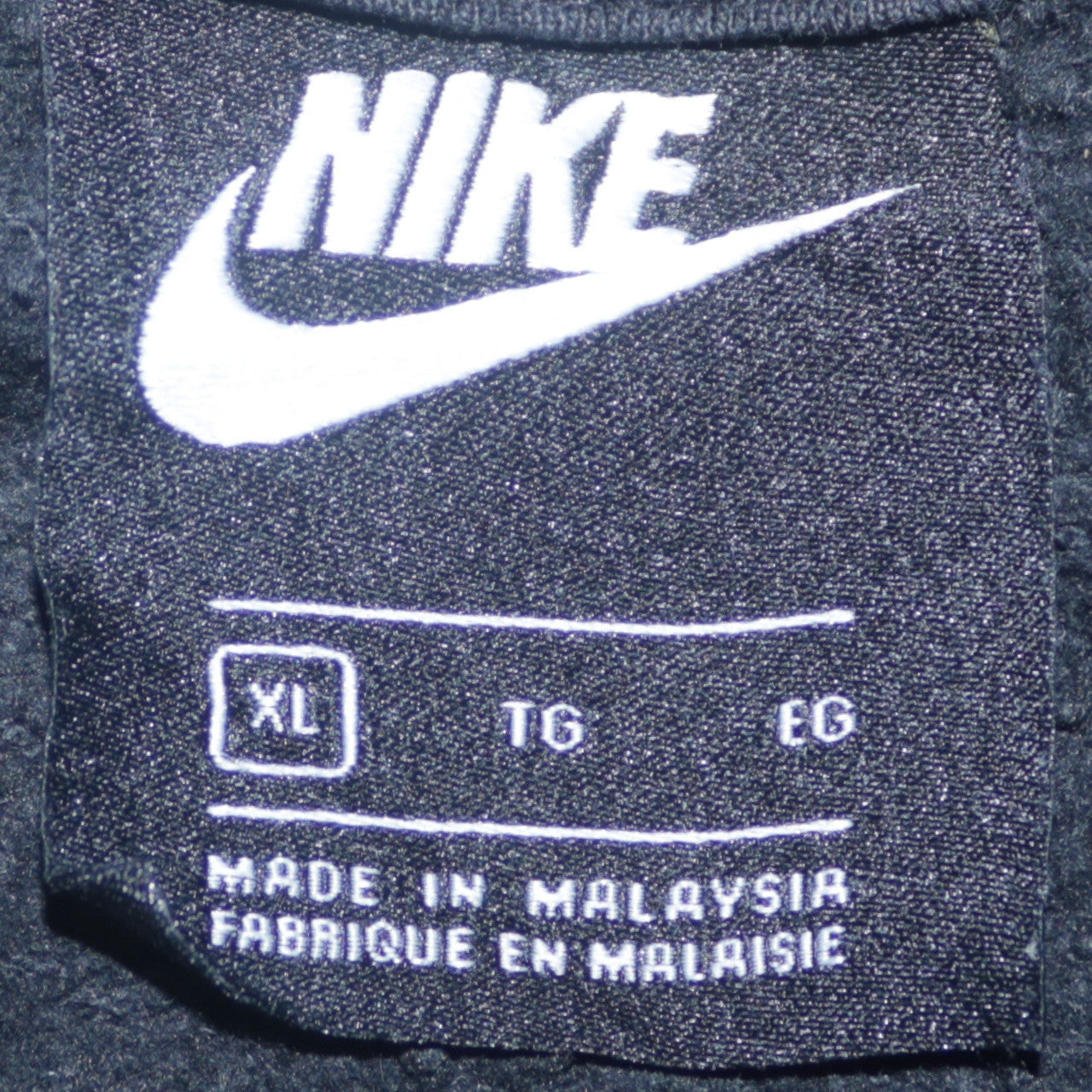 Nike Women Black Pullover Hoodie XL Cotton Logo Casual