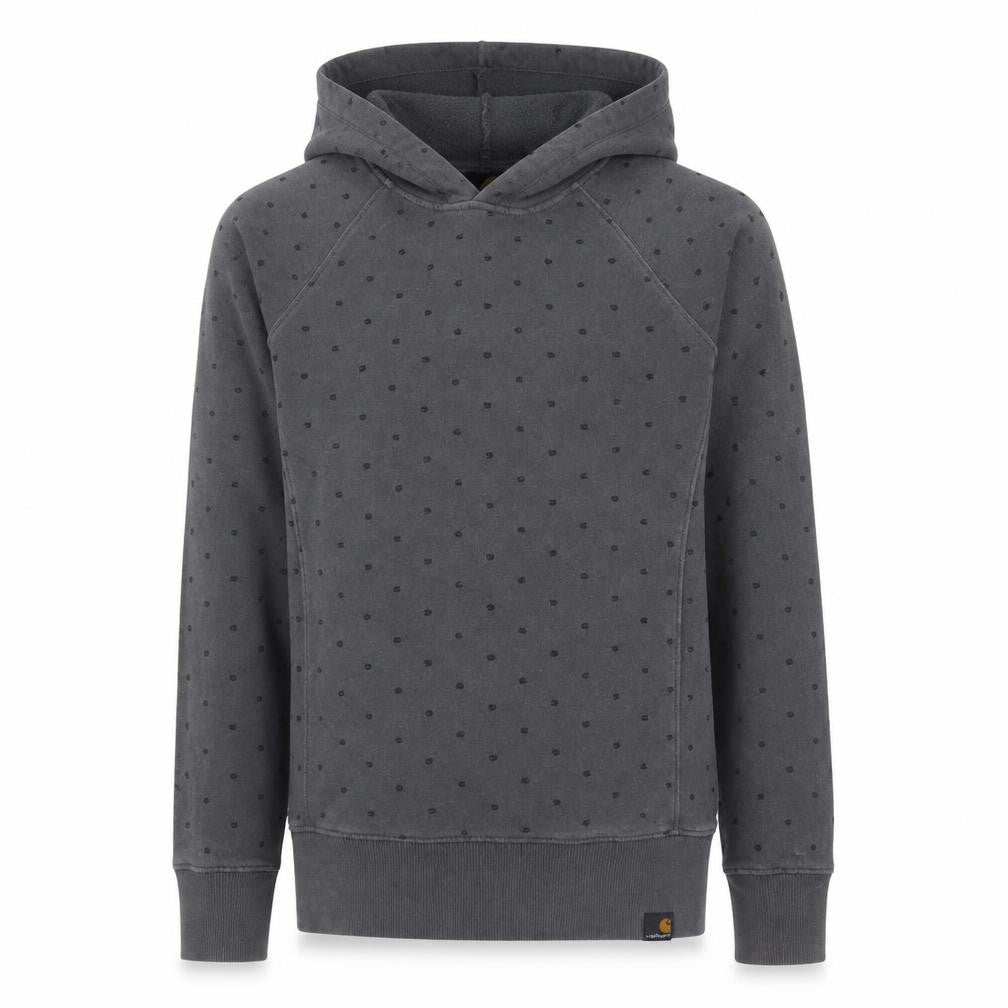 Carhartt Mens Grey Polka Dot Pullover Hoodie XS