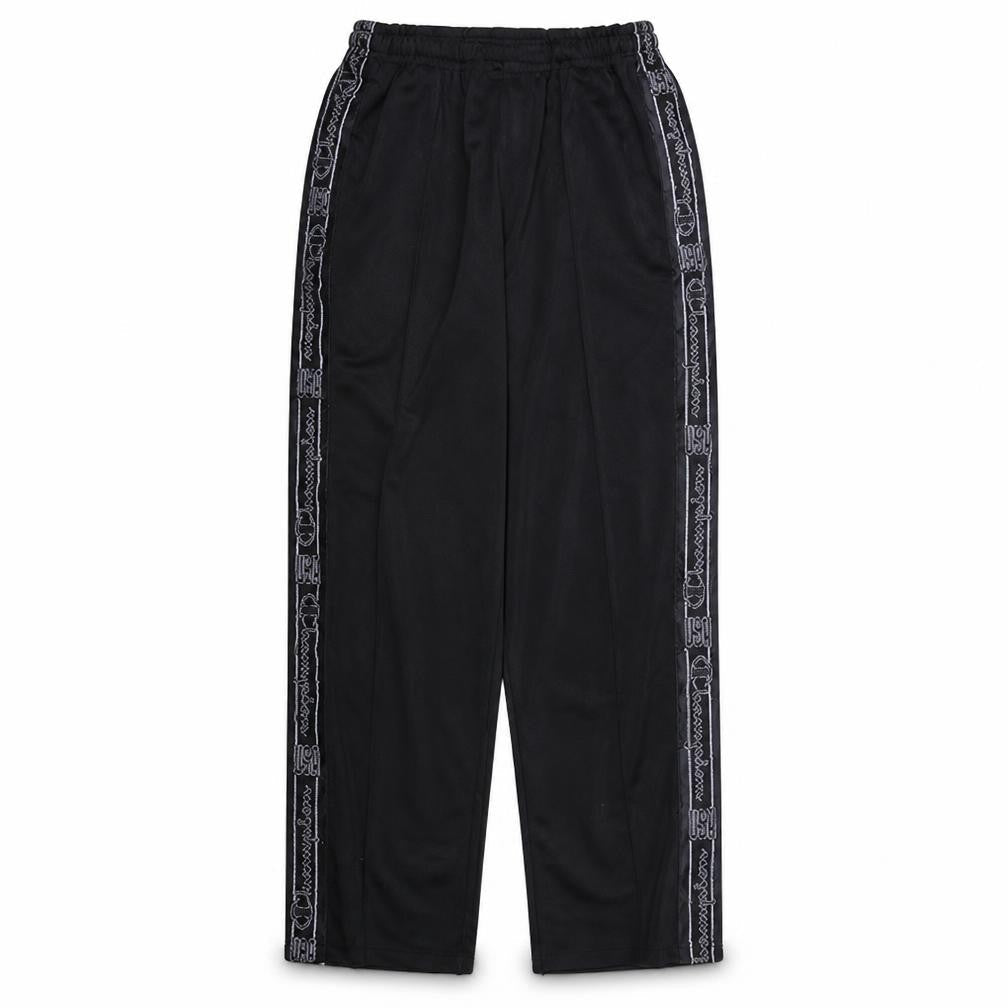 Champion Boys Black Large 11-12 Years Track Pants with Side Stripe