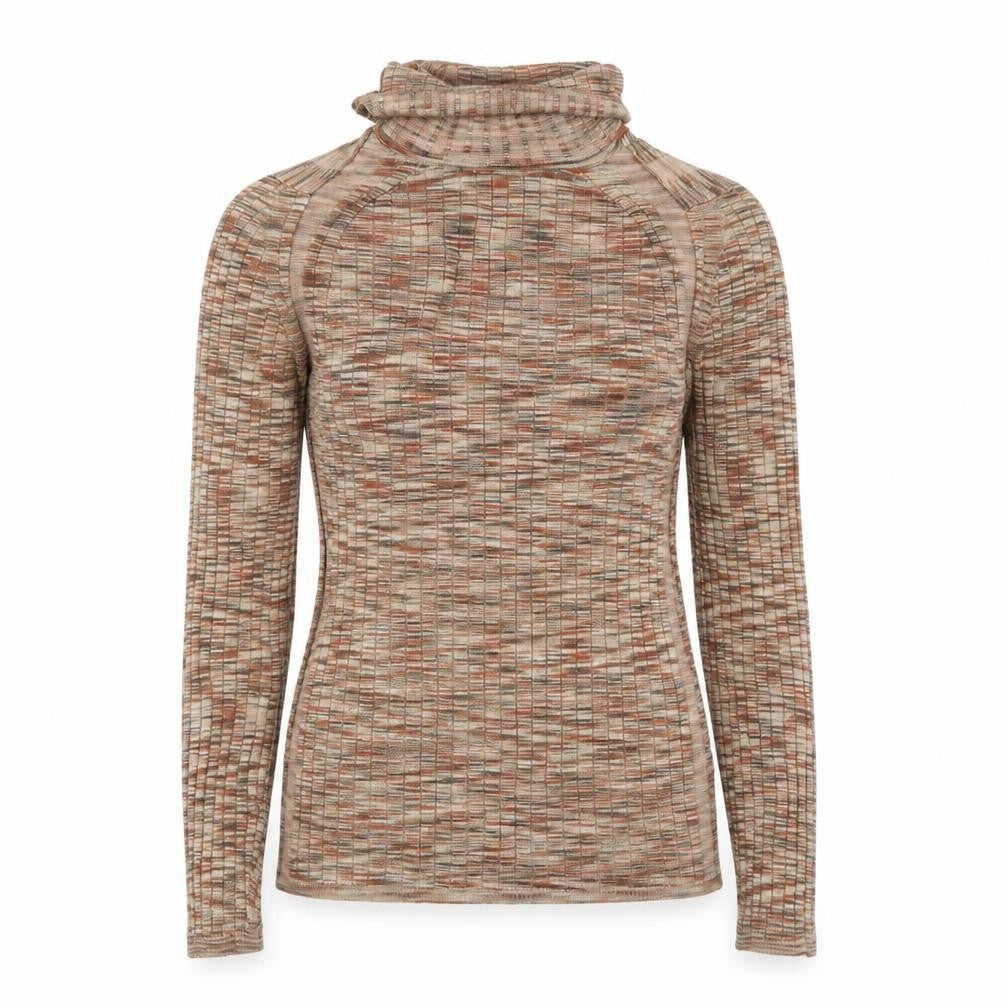 Next Womens Multicoloured Roll Neck Slim Fit Knit Jumper Size S
