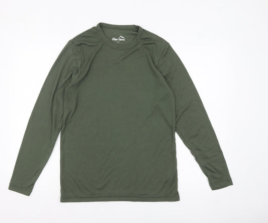 Peter Storm Men’s Green Long Sleeve Polyester Top Size L
