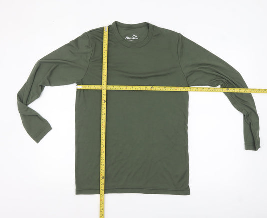 Peter Storm Men’s Green Long Sleeve Polyester Top Size L