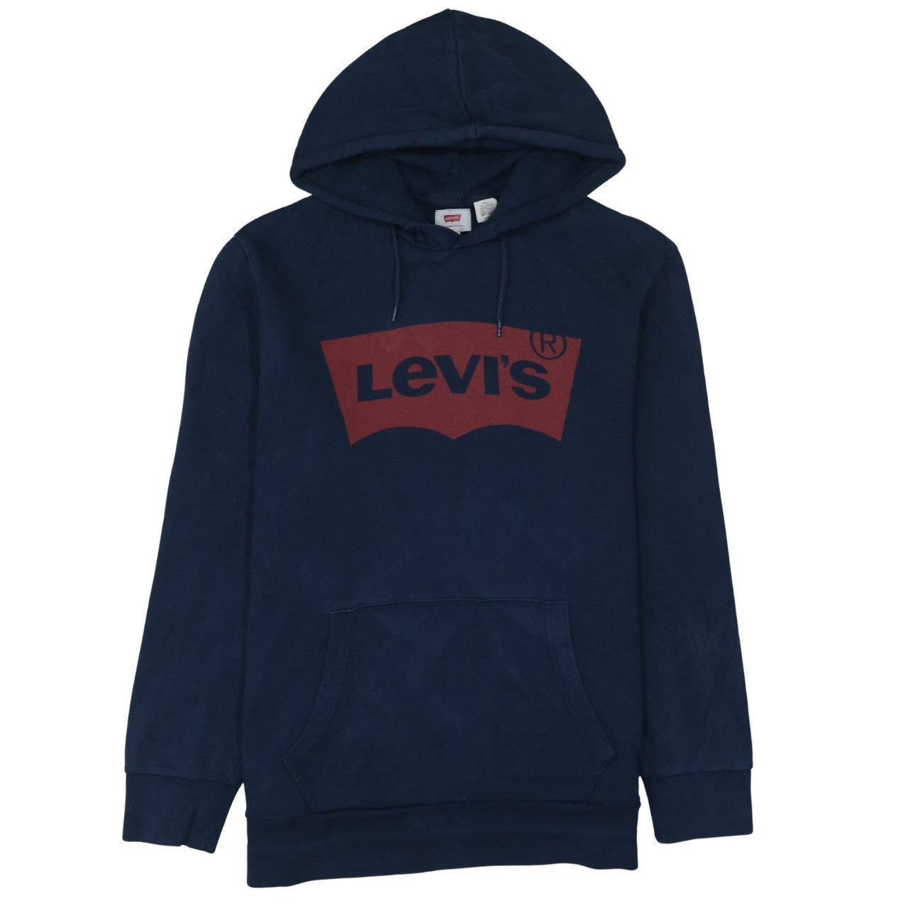 Levi's Men's Blue XL Pullover Hoodie Classic Logo Fleece Sweatshirt
