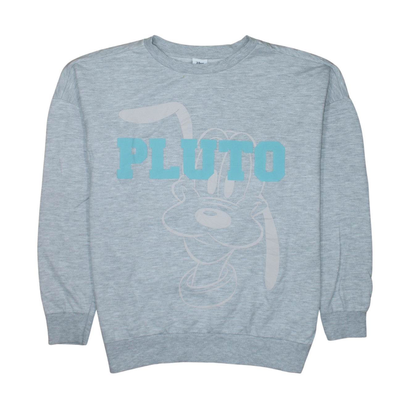 Disney Classics at George Women's Grey Pluto Sweatshirt Size 12-14