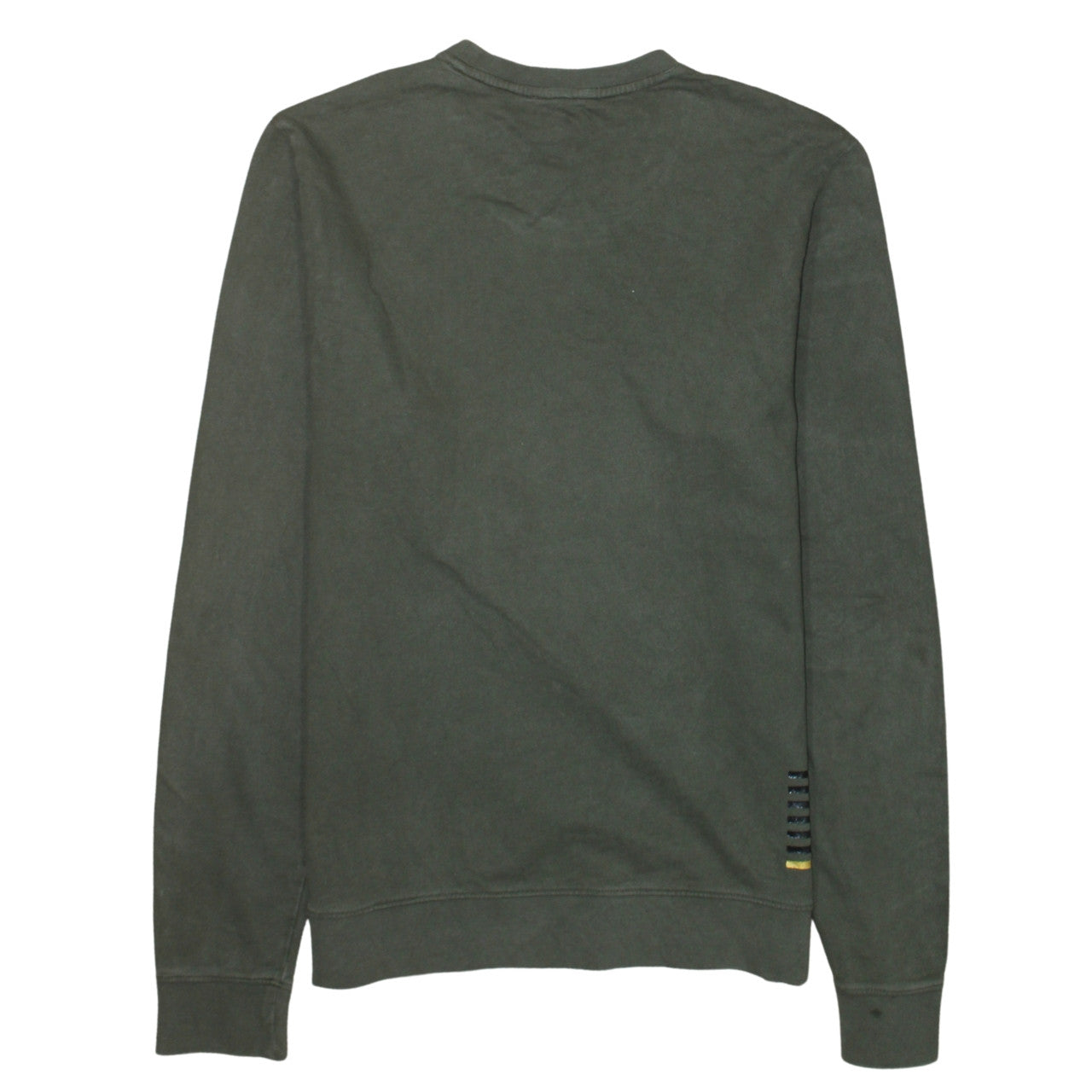 Emporio Armani EA7 Men's Green Crew Neck Sweatshirt Size M