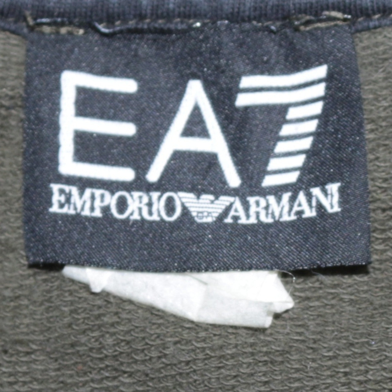 Emporio Armani EA7 Men's Green Crew Neck Sweatshirt Size M