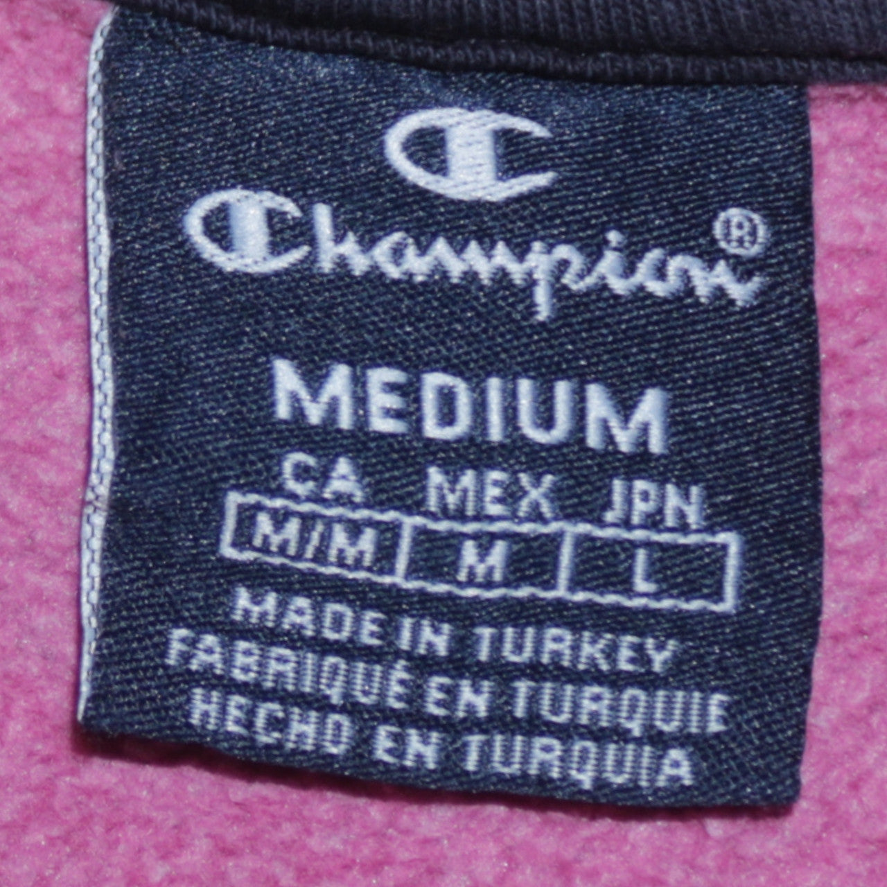 Champion Womens Red Crew Neck Pullover Sweatshirt M Casual
