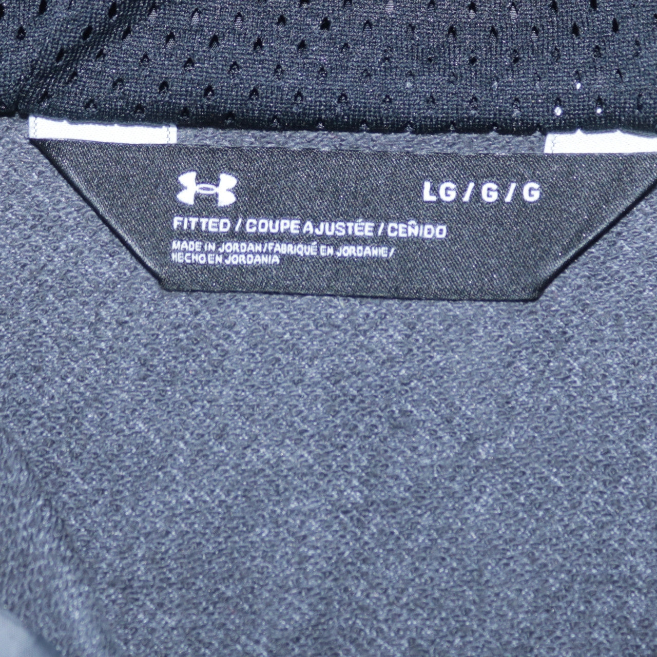 Under Armour Men's Grey 1/2 Zip Pullover Hoodie Size L