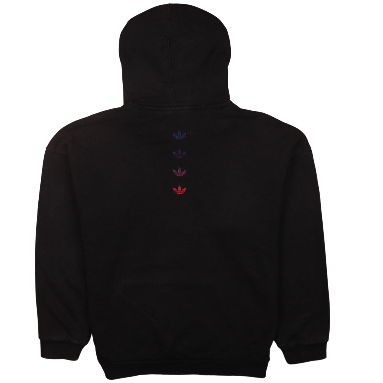 Adidas Womens Black Pullover Hoodie UK 12 Hooded Sweatshirt