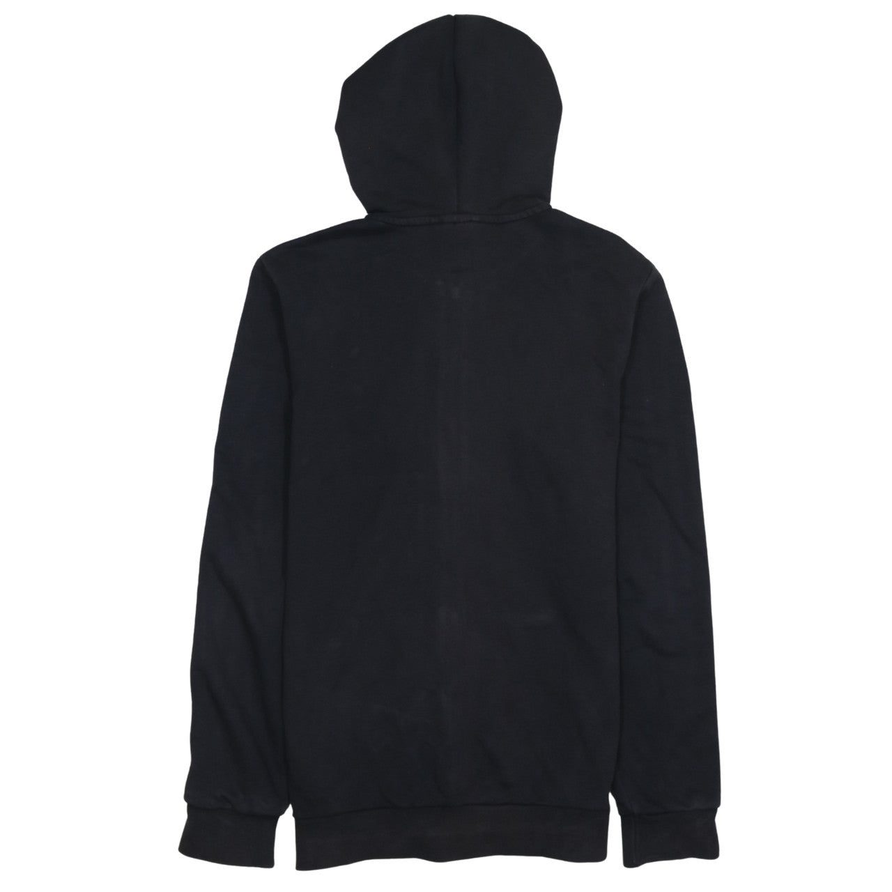 Adidas Men's Black Full Zip Hoodie Small Logo Hooded Sweatshirt