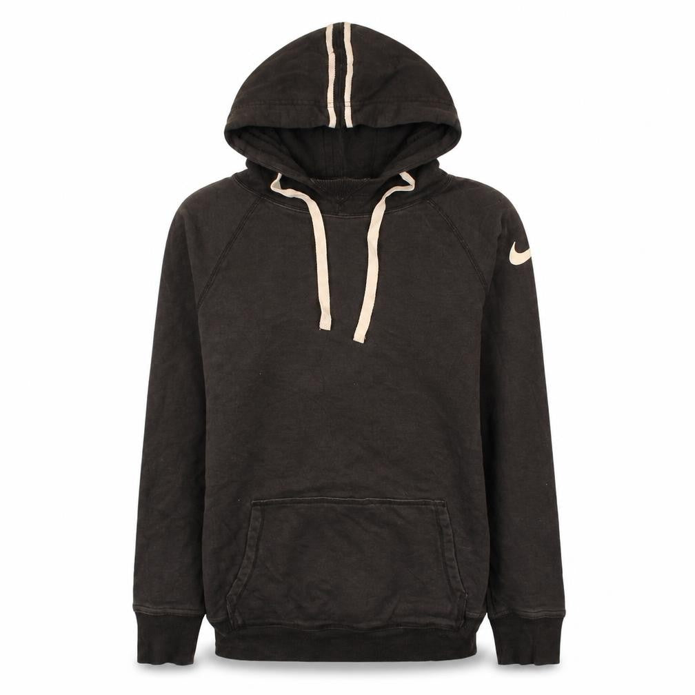 Nike Women Black XS Pullover Hoodie with Drawstring Detail