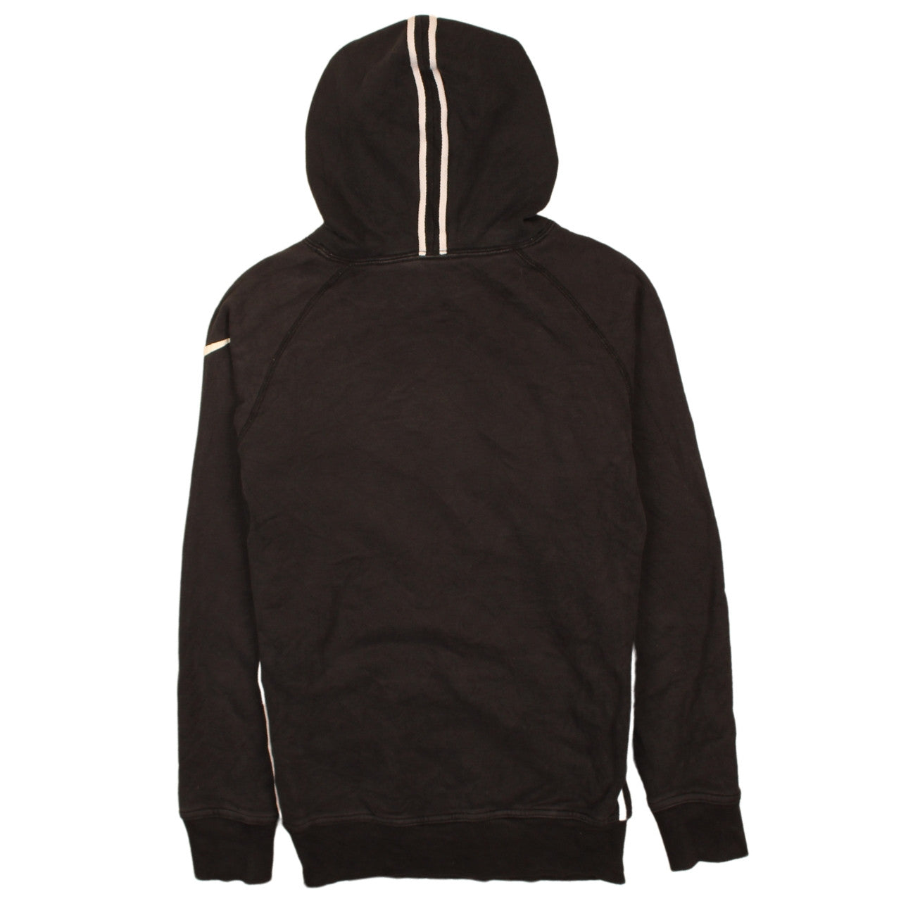 Nike Women Black XS Pullover Hoodie with Drawstring Detail