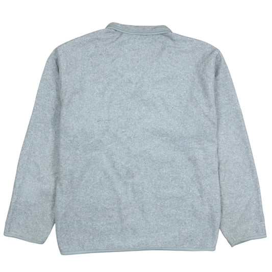 Uniqlo Men's Grey Fleece Full Zip Lightweight Jacket L
