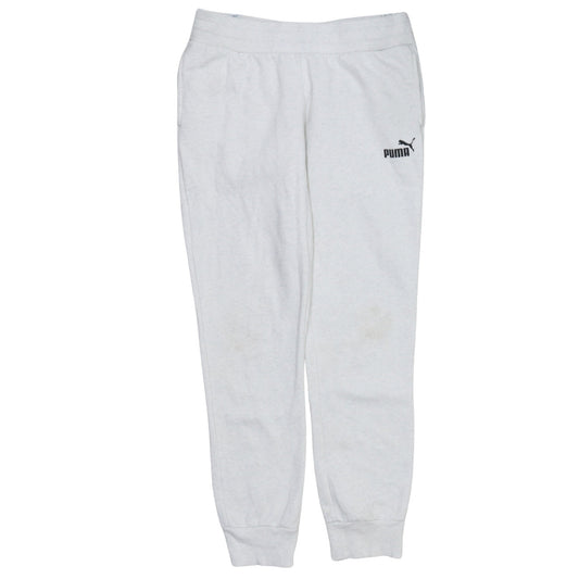 Puma Womens Grey Size 12 Sweatpants Joggers Tapered Leg