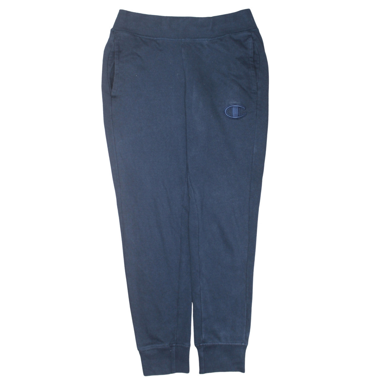 Champion Men's Blue Jogger Sweatpants Size S Cotton Blend